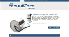 Desktop Screenshot of lestechnoides.com